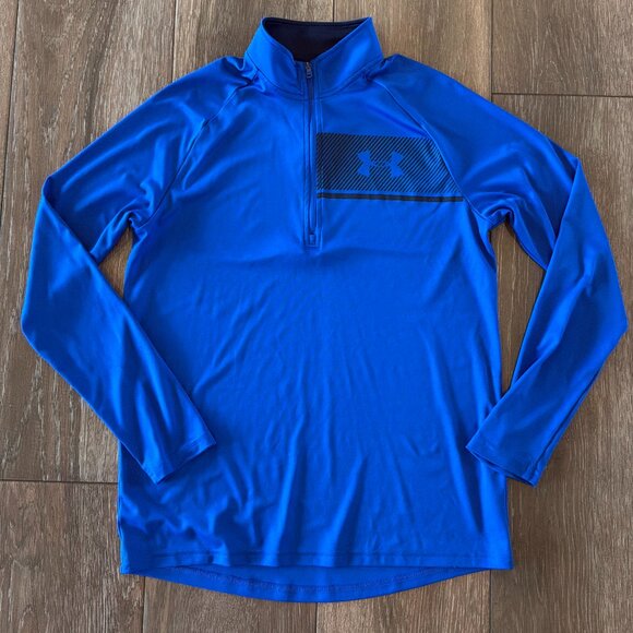 Under Armour Other - Under Armour men's quarter zip Heatgear Royal Blue size Medium
